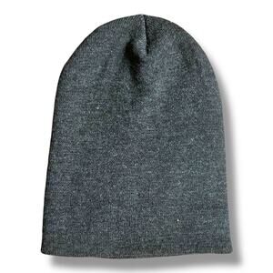 Target Dark Gray Knit Beanie Unisex Winter Hat One Size Stretchy
